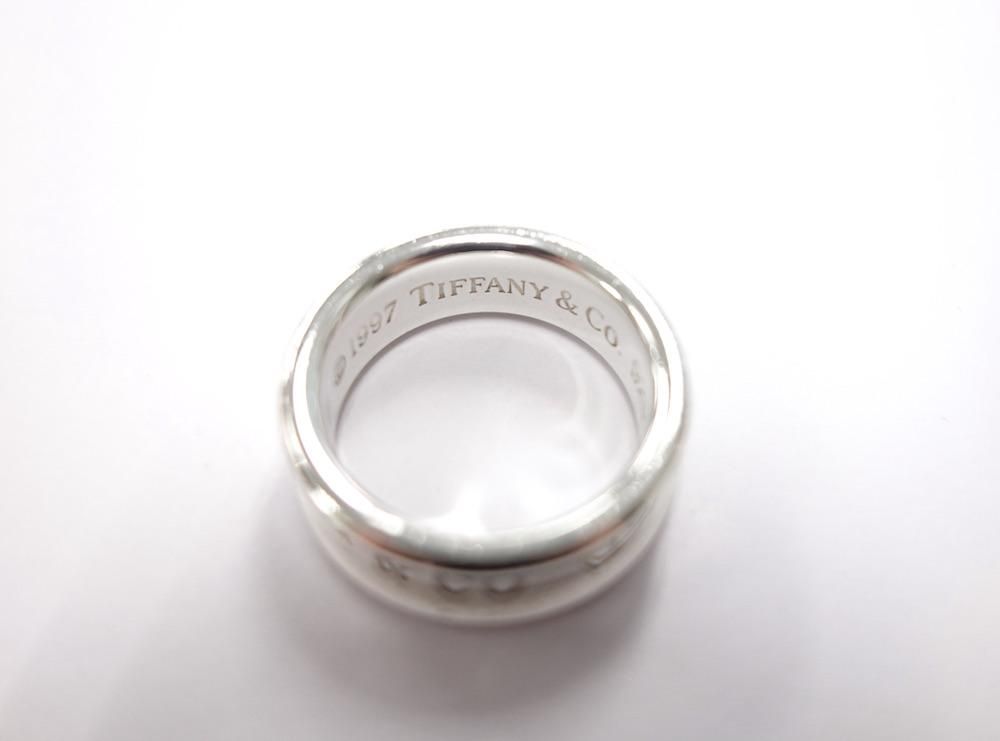 <img class='new_mark_img1' src='https://img.shop-pro.jp/img/new/icons15.gif' style='border:none;display:inline;margin:0px;padding:0px;width:auto;' />Tiffany & Co  ƥեˡ  1837 󥰡  silver925 13 USED #6