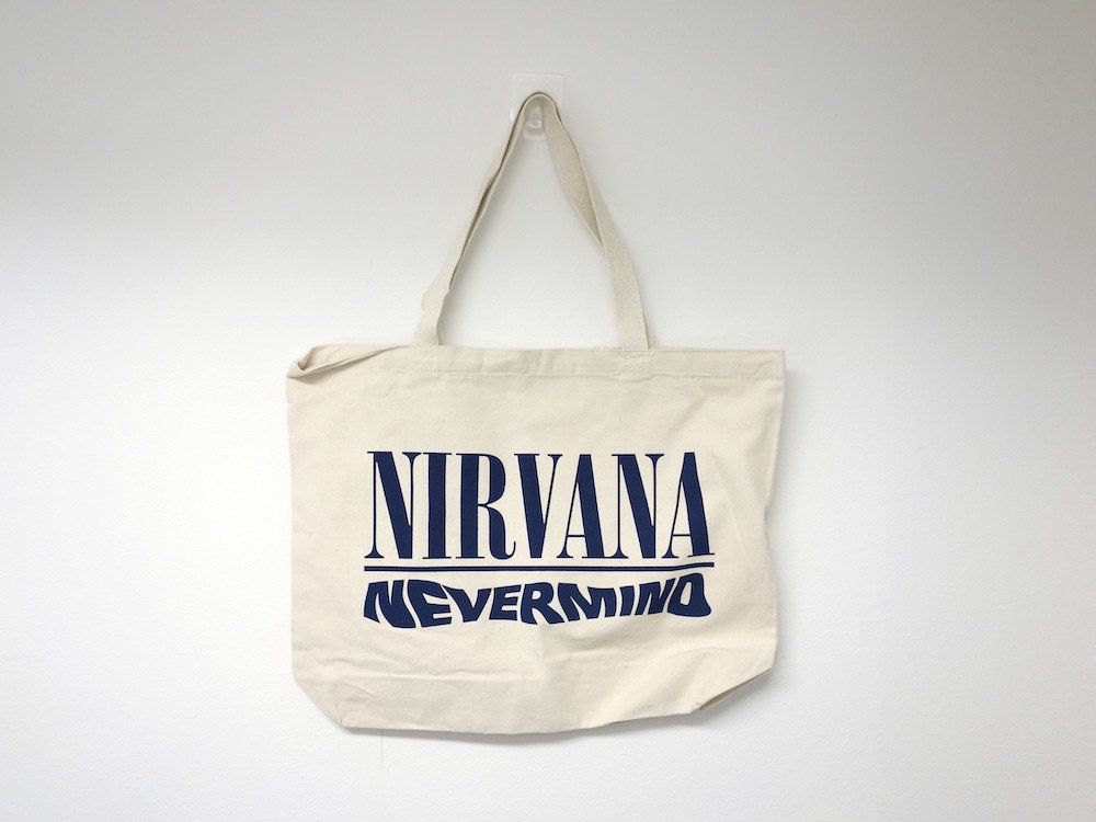 海外限定 オフィシャル Nirvana Nevermind トートバッグ | tspea.org