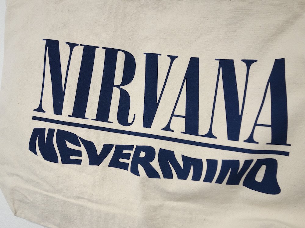 海外限定 オフィシャル Nirvana Nevermind トートバッグ - SOTA JAPAN ONLINE SHOP