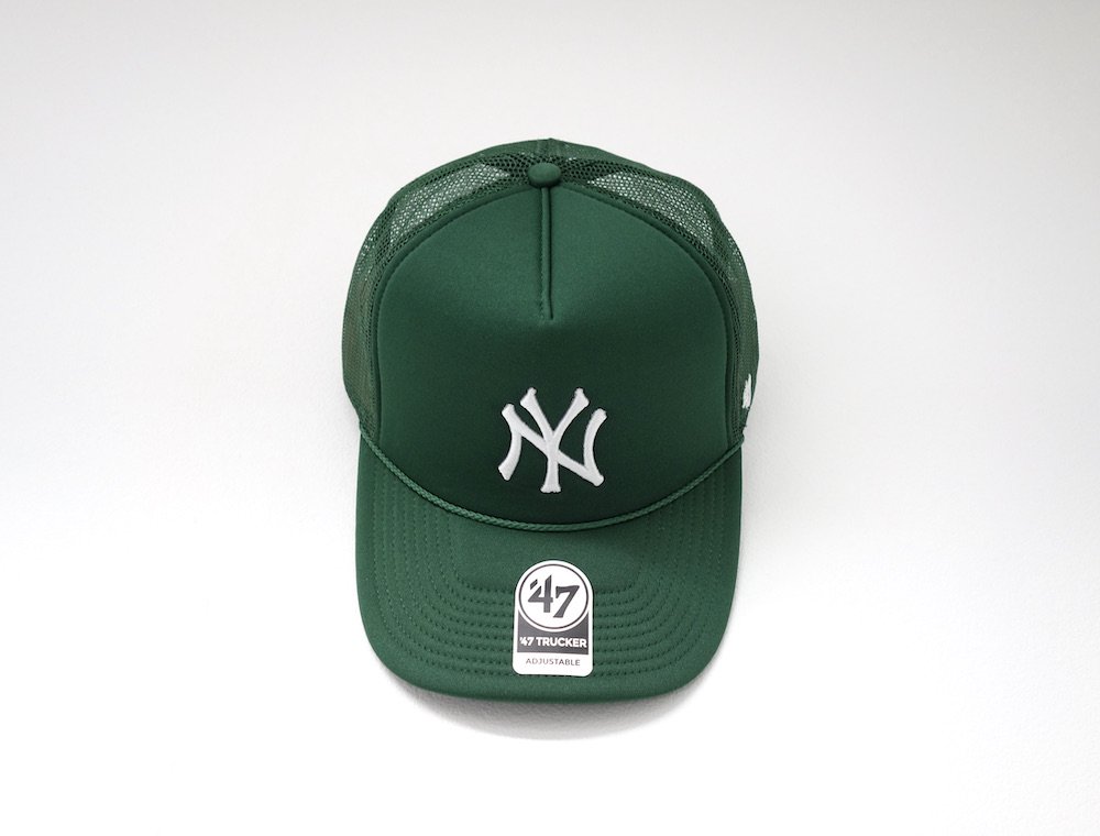 海外限定 '47 Brand New York Yankees TRUCKER メッシュキャップ