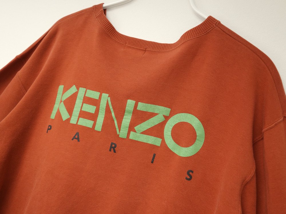 <img class='new_mark_img1' src='https://img.shop-pro.jp/img/new/icons15.gif' style='border:none;display:inline;margin:0px;padding:0px;width:auto;' />Vintage 90s KENZO ロゴ スウェット USED