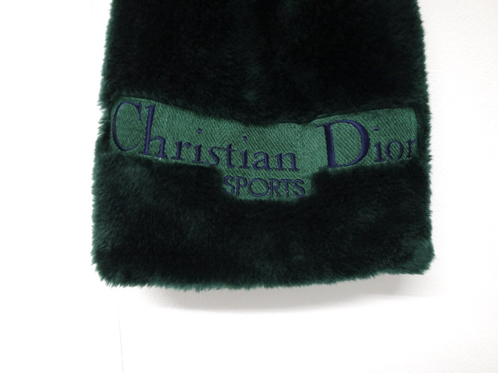 <img class='new_mark_img1' src='https://img.shop-pro.jp/img/new/icons15.gif' style='border:none;display:inline;margin:0px;padding:0px;width:auto;' />Vintage Christian Dior SPORTS ディオール　フリース ロゴ バッグ  USED