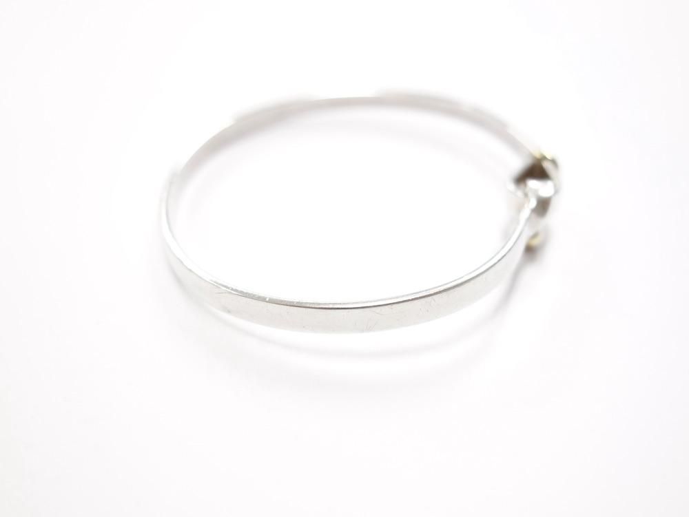 <img class='new_mark_img1' src='https://img.shop-pro.jp/img/new/icons15.gif' style='border:none;display:inline;margin:0px;padding:0px;width:auto;' />Tiffany & Co  ƥեˡ ֥ΥåȥХ󥰥롡silver925 18K 750 USED