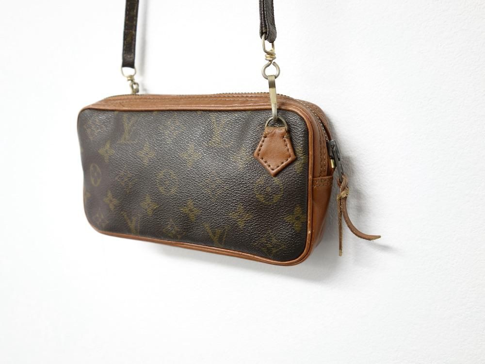 LOUIS VUITTON 륤ȥ Υ ޥ꡼ Хɥꥨ ߥ˥Хå USED