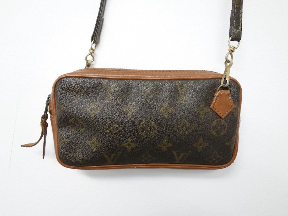 LOUIS VUITTON 륤ȥ Υ ޥ꡼ Хɥꥨ ߥ˥Хå USED