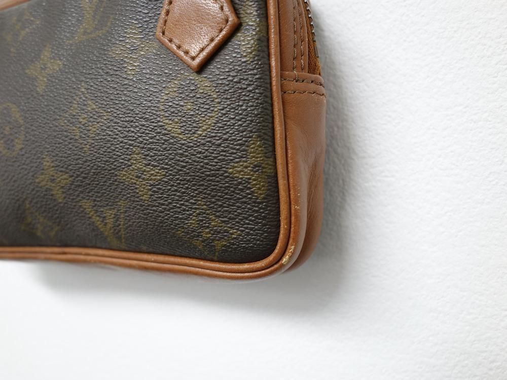 LOUIS VUITTON 륤ȥ Υ ޥ꡼ Хɥꥨ ߥ˥Хå USED