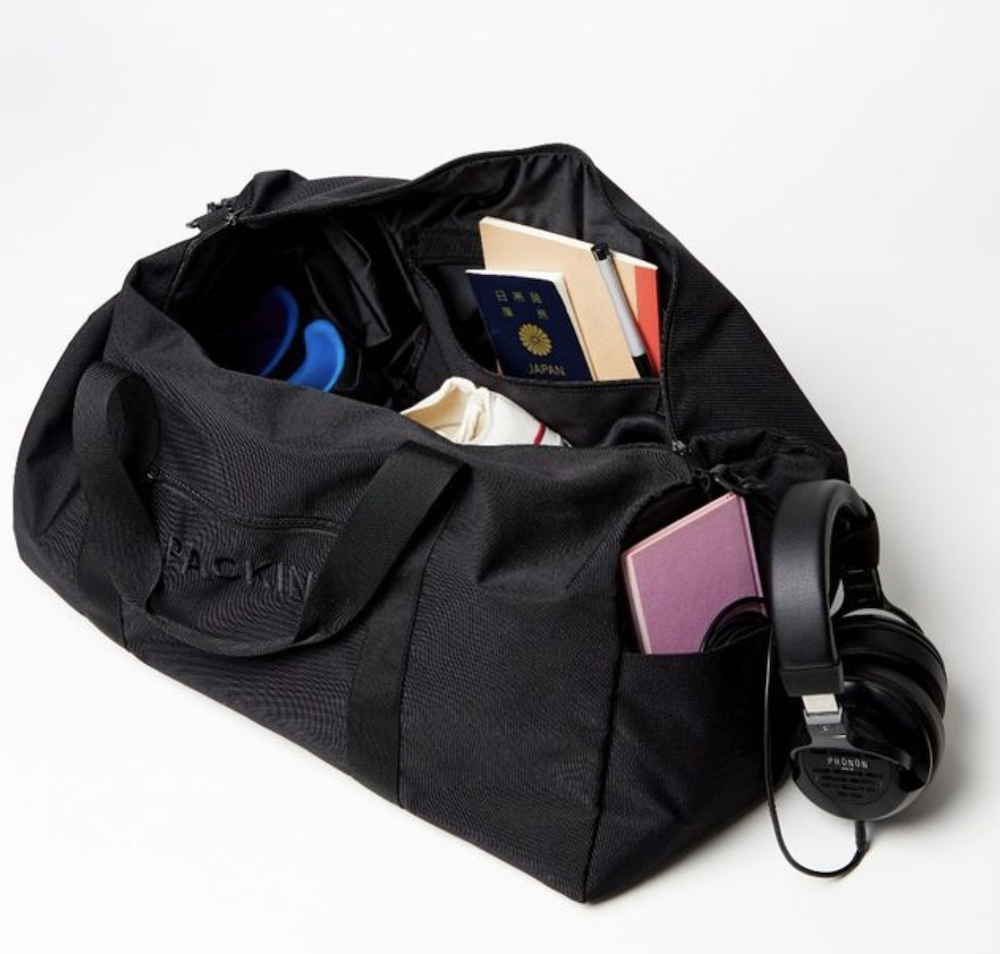 PACKING DUFFLE BAG black