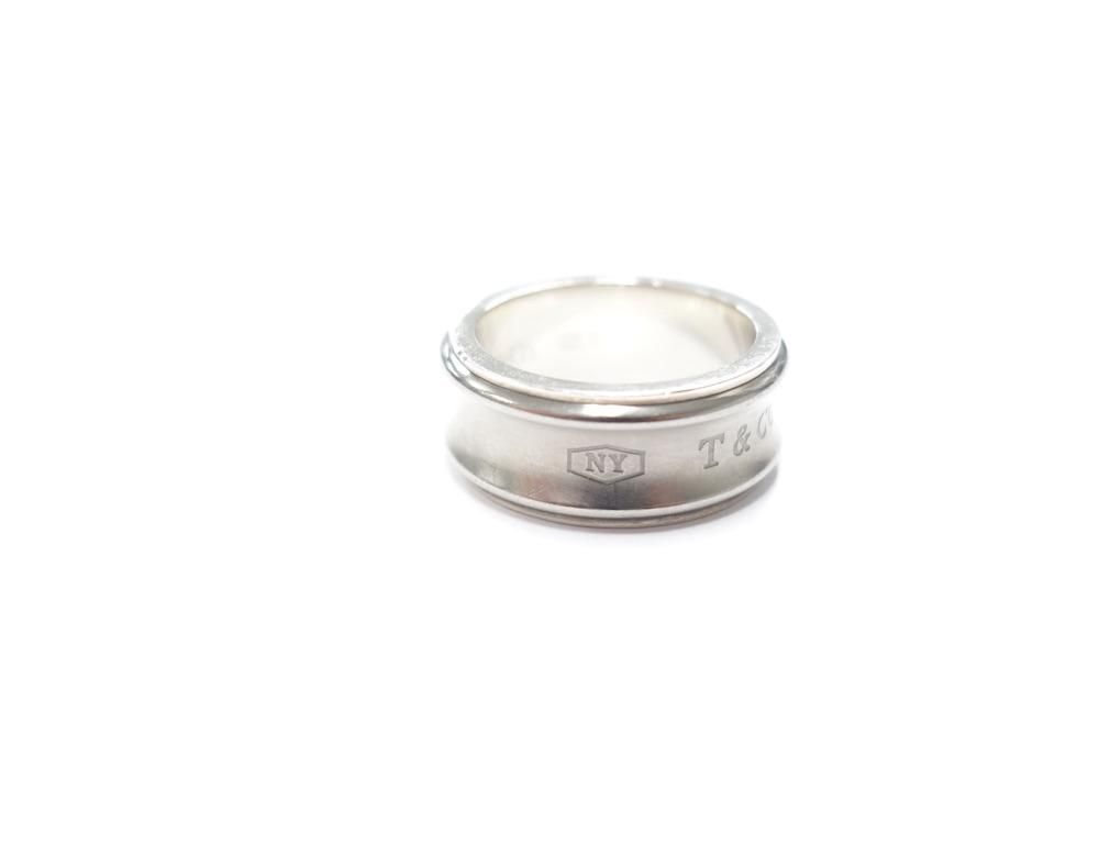 Tiffany & Co  ƥեˡ  1837  ӥ͡  󥰡TI 925 10.5 USED