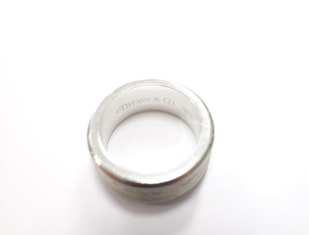 Tiffany & Co  ƥեˡ  1837  ӥ͡  󥰡TI 925 10.5 USED