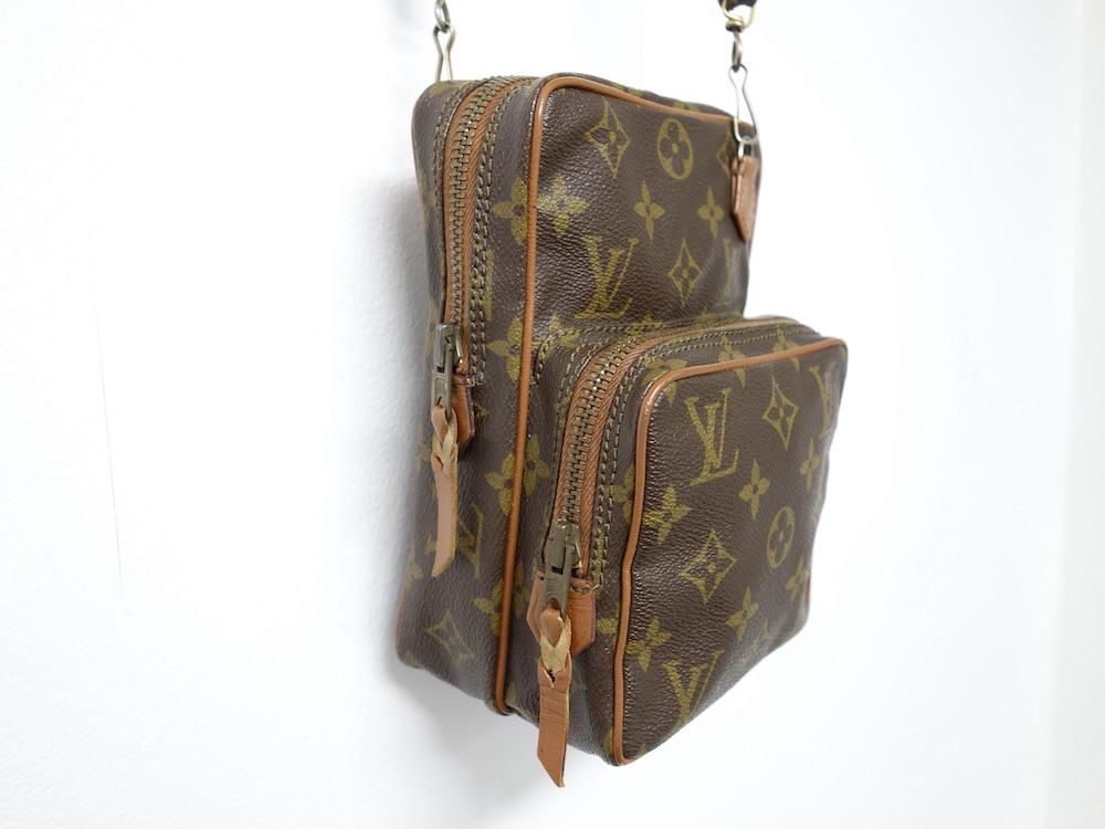 LOUIS VUITTON 륤ȥ Υ ߥ˥ޥ Хå USED