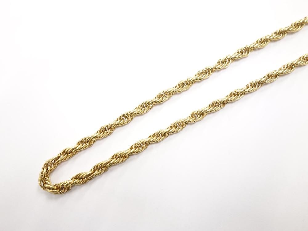 VINTAGE GIVENCHY ジバンシィ Gロゴ ツイストチェーンネックレス USED ...