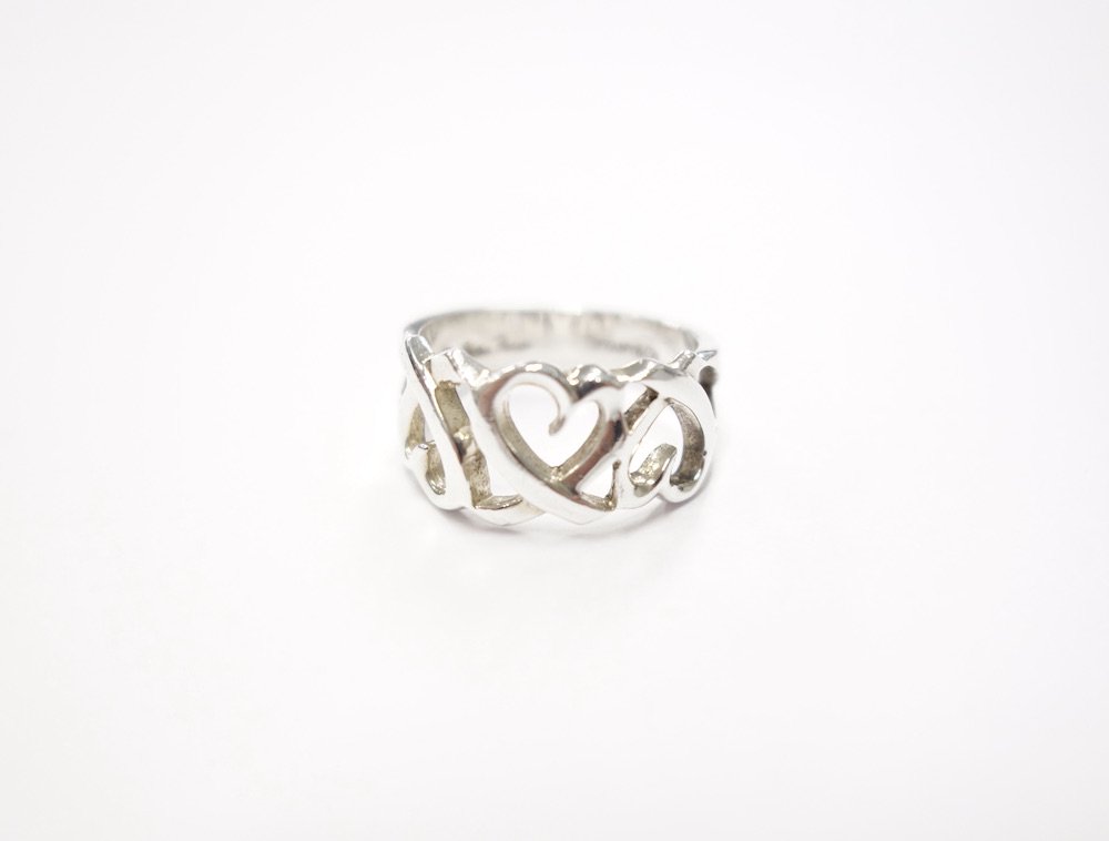 Tiffany & Co ティファニー トリプルラビングハート リング 指輪