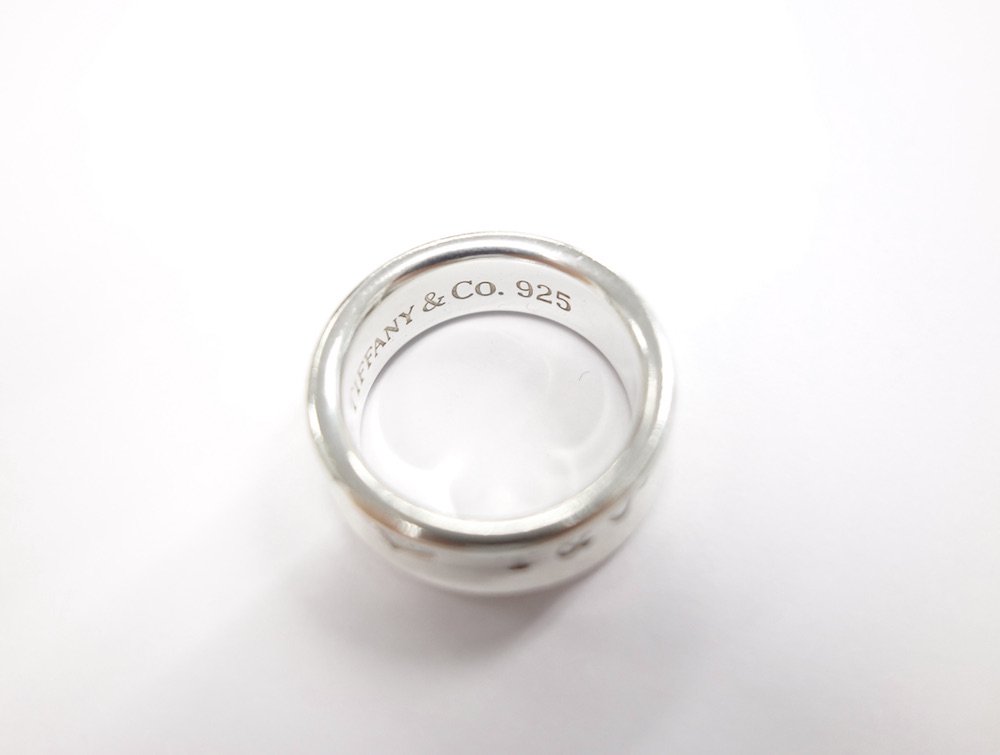 Tiffany & Co  ティファニー  1837 リング　指輪  silver925 10号 #11 USED