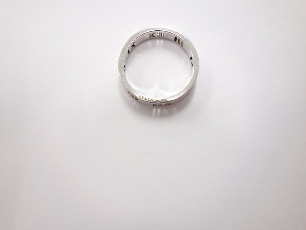 Tiffany & Co ティファニー アトラス リング 指輪 silver925 11号 #25