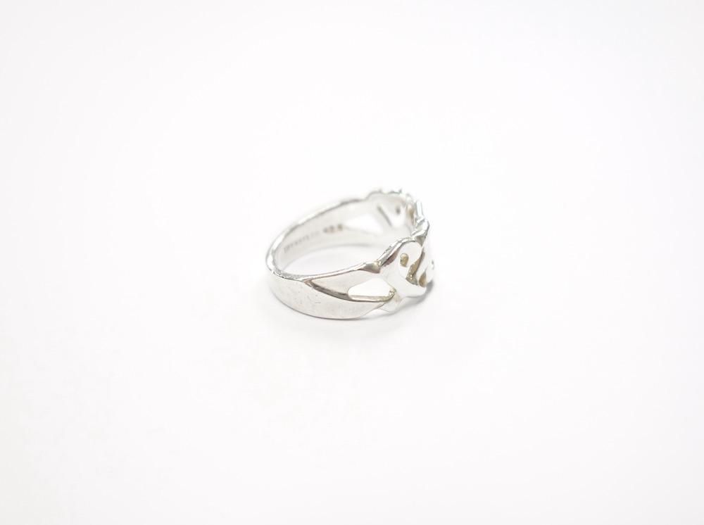 Tiffany & Co  ƥեˡ  ȥץӥ󥰥ϡ 󥰡  silver925 9 #1 USED