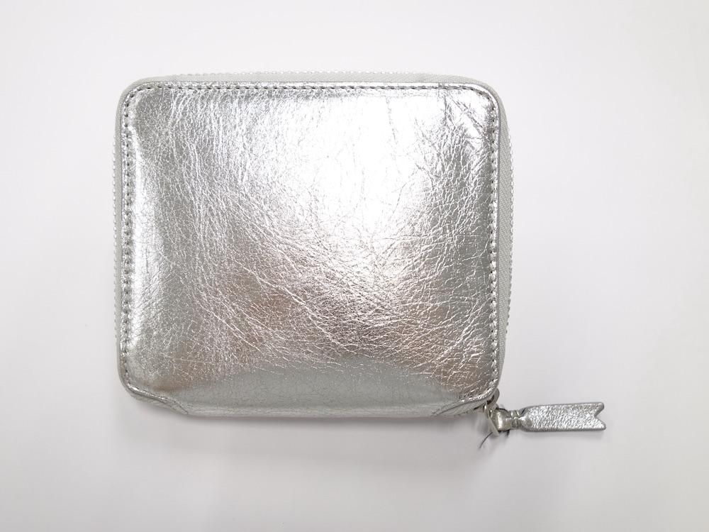 Wallet COMME des GARCONS ǥ륽  饦ɥå׺ silver ڥ USED