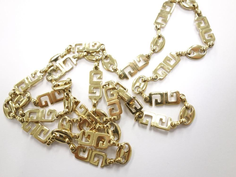 VINTAGE GIVENCHY Х󥷥 G ͥå쥹 USED