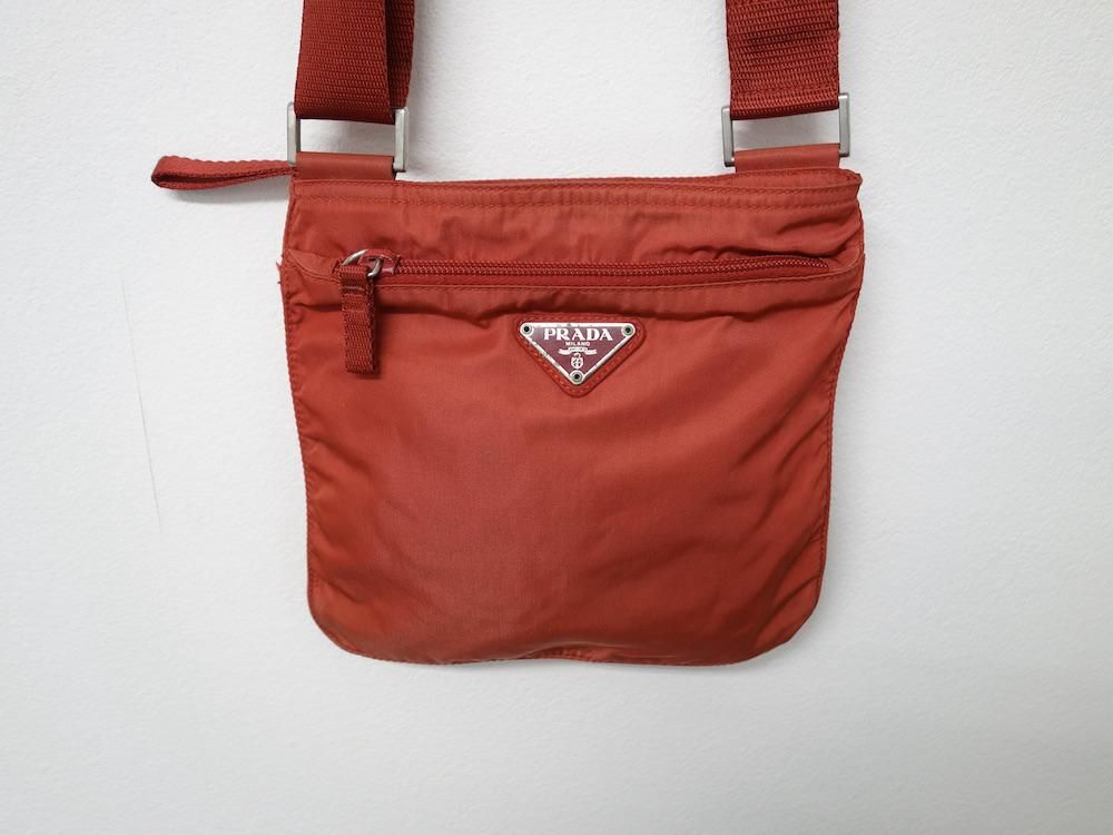 PRADA ץ  ߥ˥Хå ꥢ USED