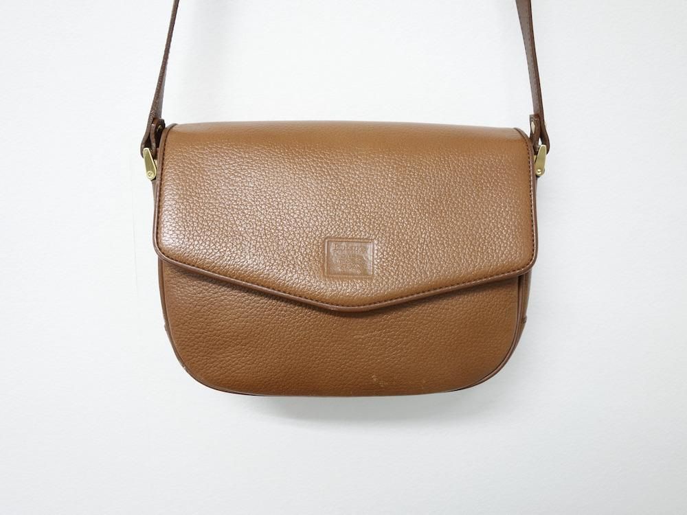 Vintage BURBERRYS СХ꡼ 쥶ߥ˥Хå USED