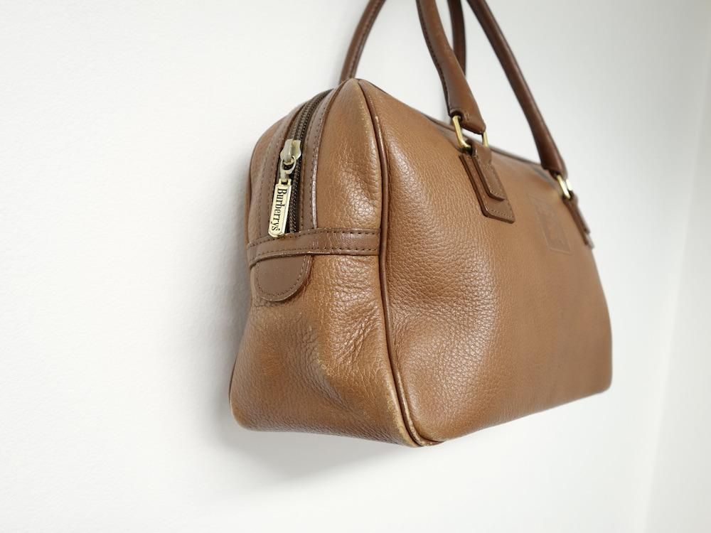 Vintage BURBERRYS СХ꡼ 쥶ߥ˥ܥȥХå USED