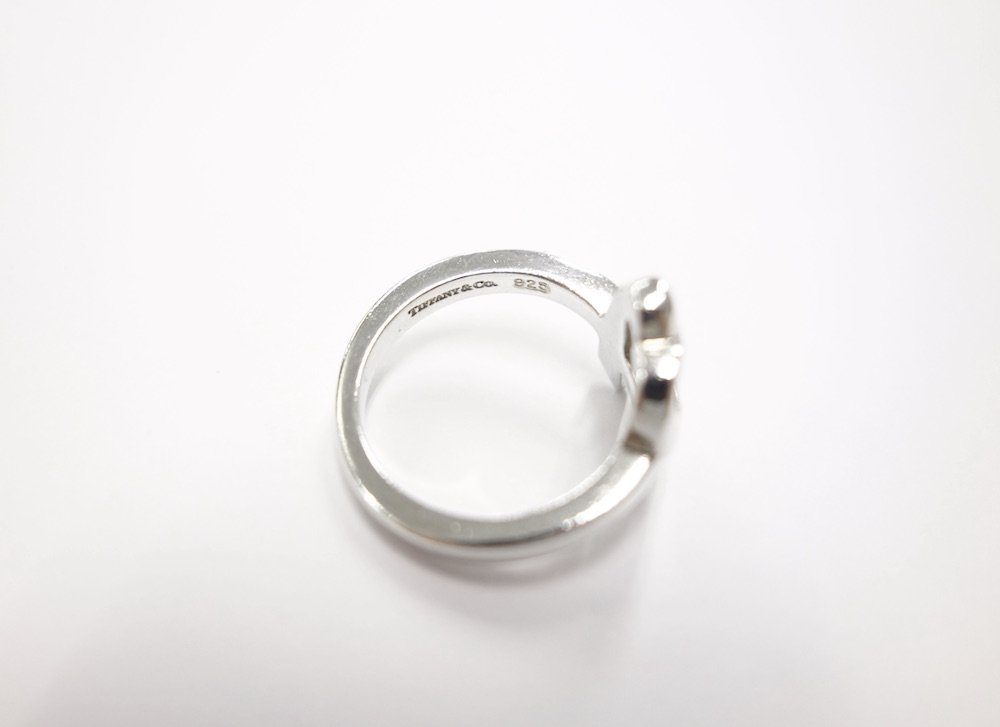 Tiffany & Co  ティファニー  ラビングハート リング　指輪  silver925 11号 USED