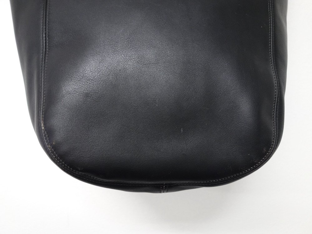 OLD COACH コーチ レザー トートバッグ black コスタリカ製 USED