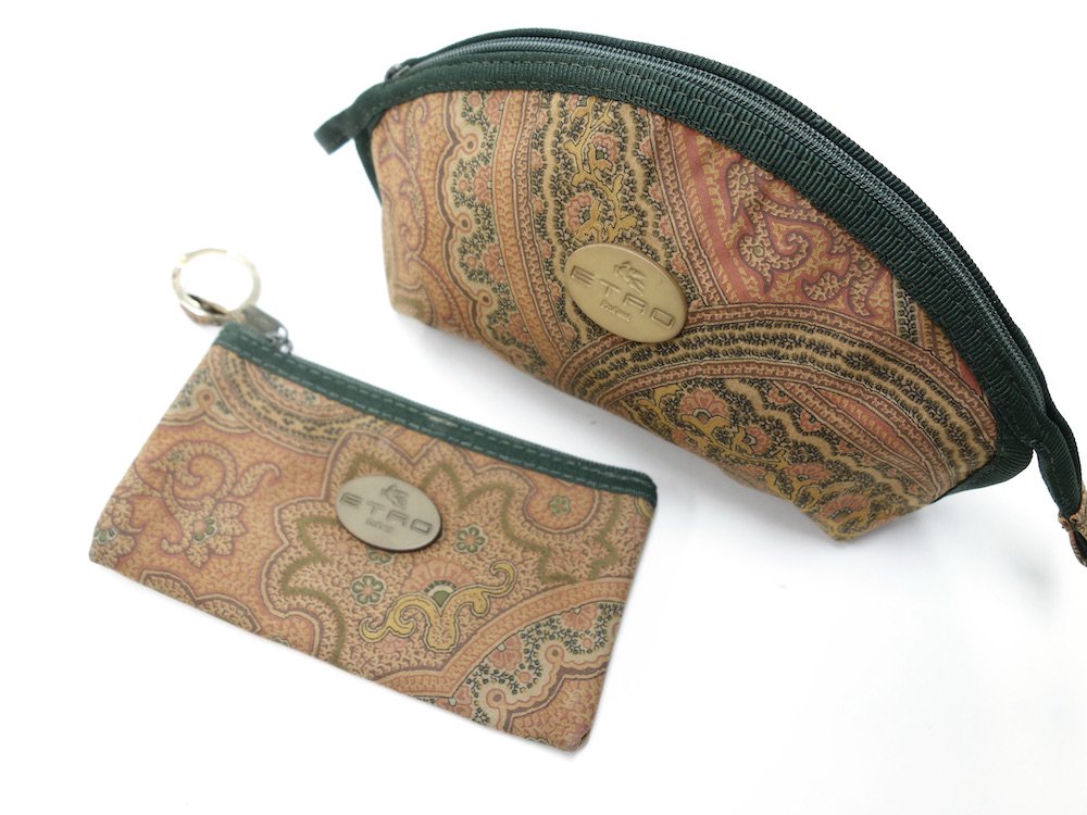 ETRO エトロ ペイズリー柄 ポーチセット USED - SOTA JAPAN ONLINE SHOP