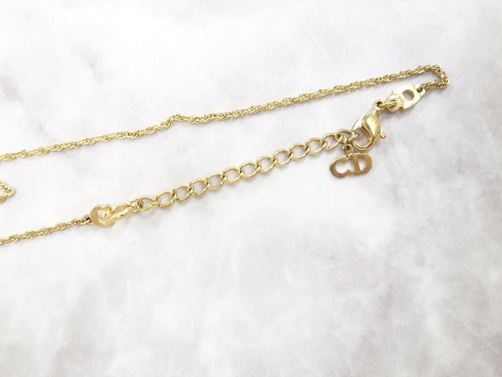 Vintage Christian Dior ꥹǥ  ͥå쥹 USED