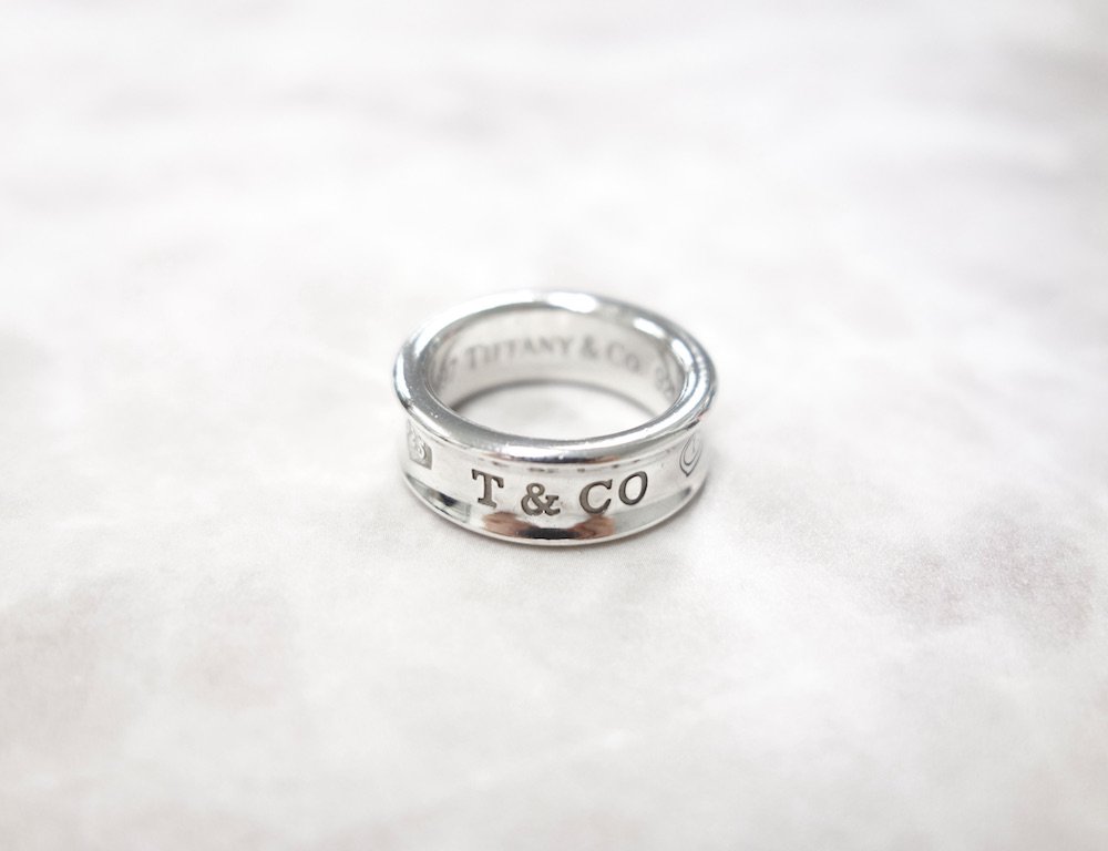 Tiffany & Co ティファニー 1837 リング 指輪 silver925 9号 #13 USED