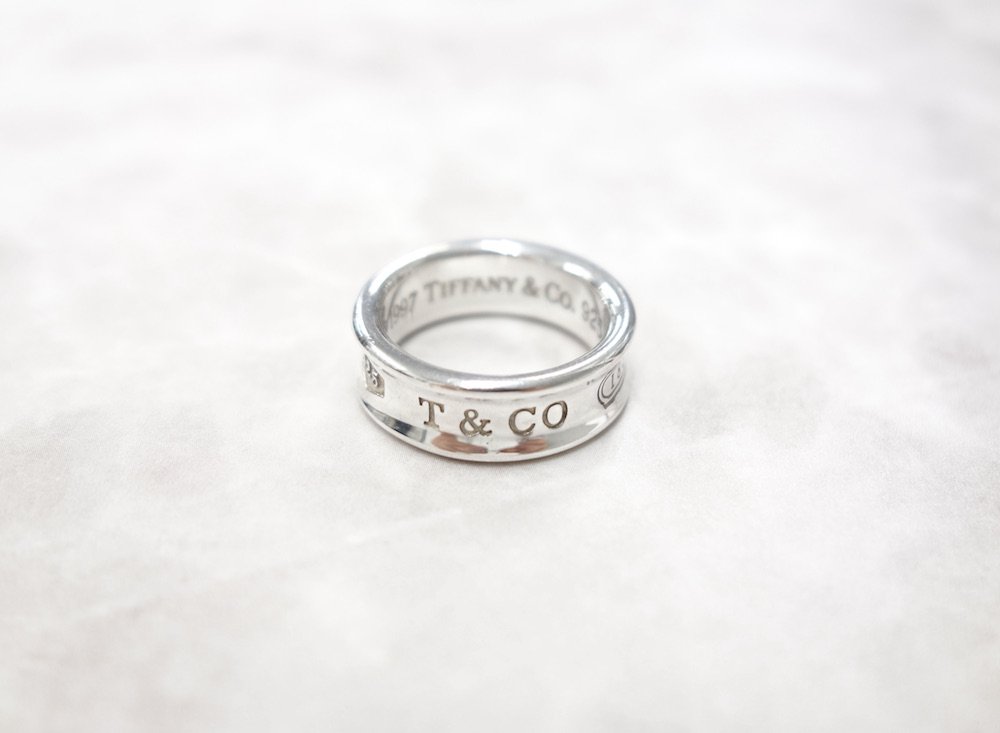 Tiffany & Co ティファニー 1837 リング 指輪 silver925 12号 #22 USED ...