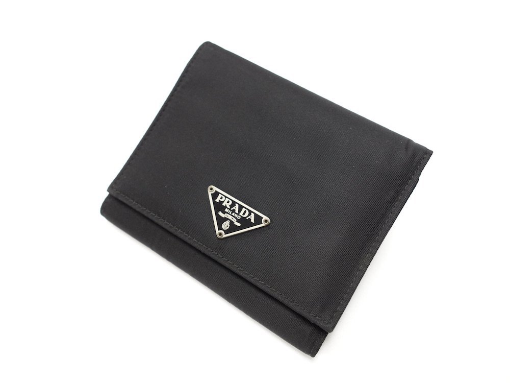 PRADA プラダ ナイロン 三つ折り財布 イタリア製 USED - SOTA JAPAN