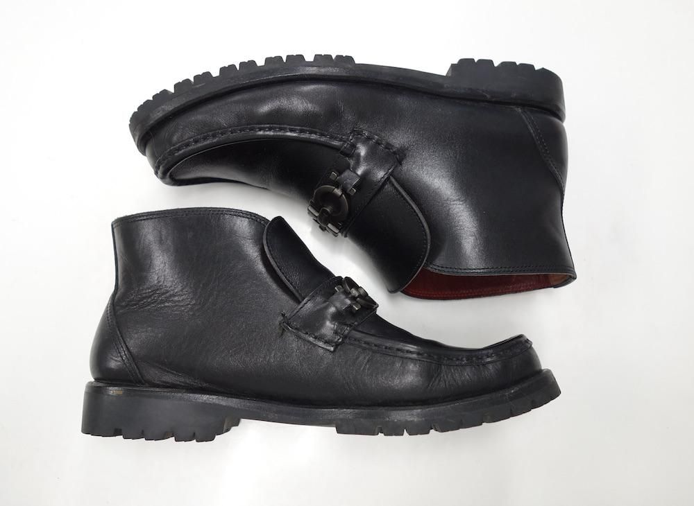 Salvatore Ferragamo ե饬⡡쥶å֡ ꥢ USED