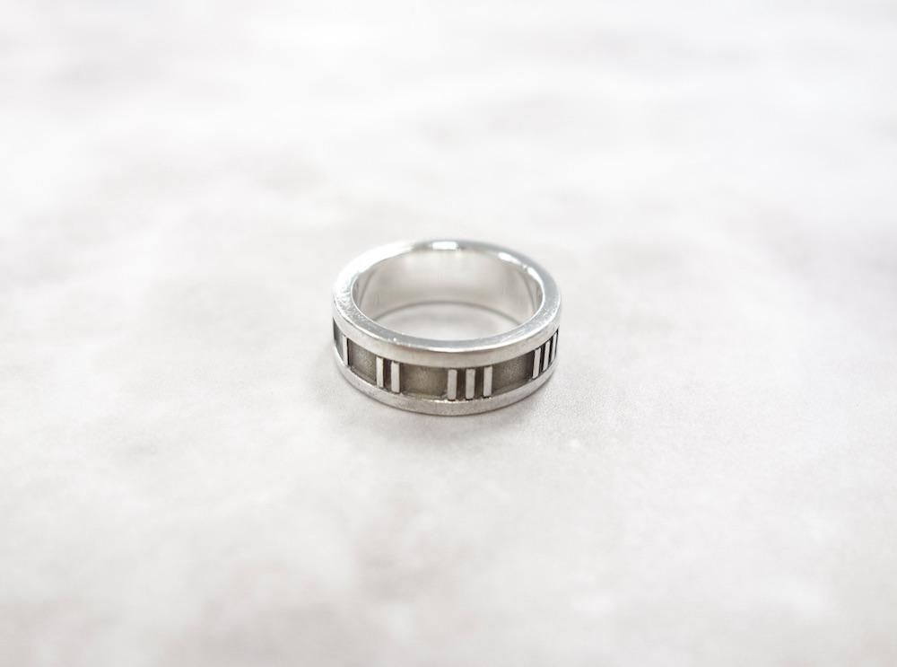 Tiffany & Co  ƥեˡ  ȥ饹 󥰡 silver925 8 #1 USED