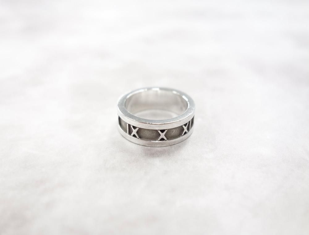 Tiffany & Co  ƥեˡ  ȥ饹 󥰡 silver925 8 #2 USED