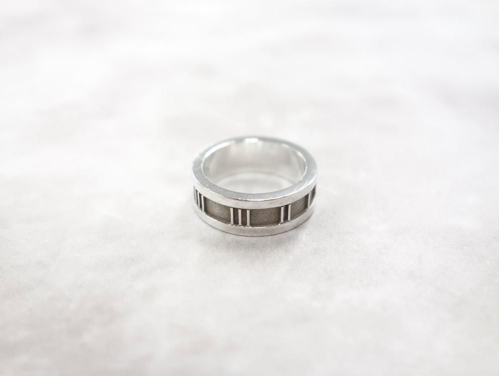 Tiffany & Co  ƥեˡ  ȥ饹 󥰡 silver925 8 #2 USED