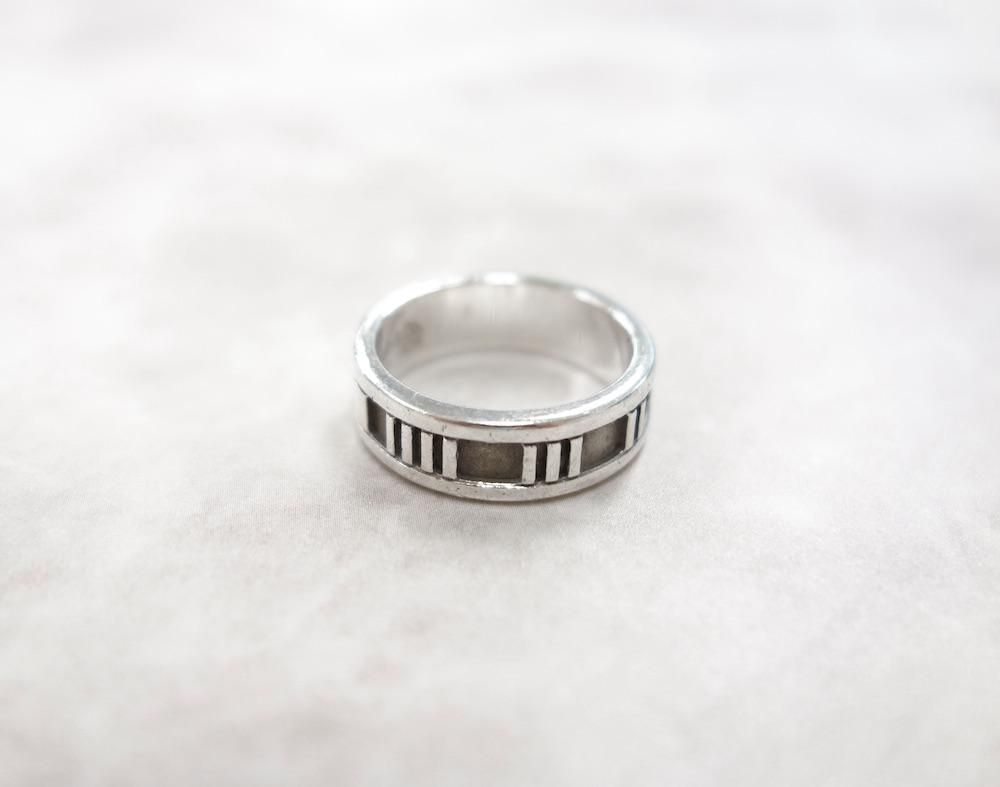 Tiffany & Co  ƥեˡ  ȥ饹 󥰡 silver925 11 #11 USED