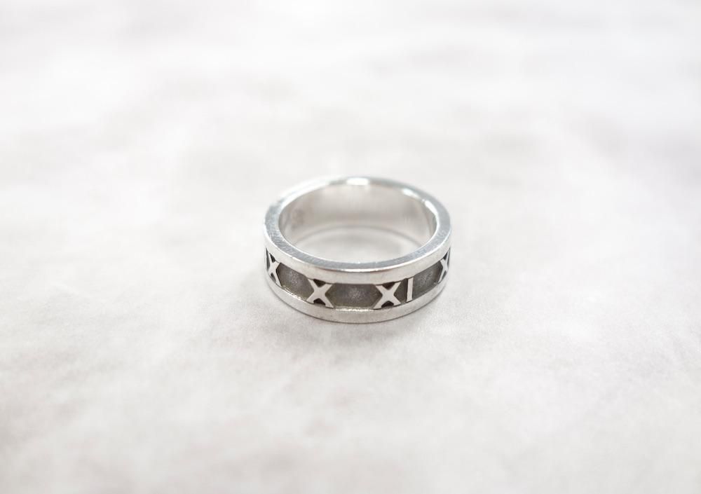 Tiffany & Co  ƥեˡ  ȥ饹 󥰡 silver925 11 #12 USED