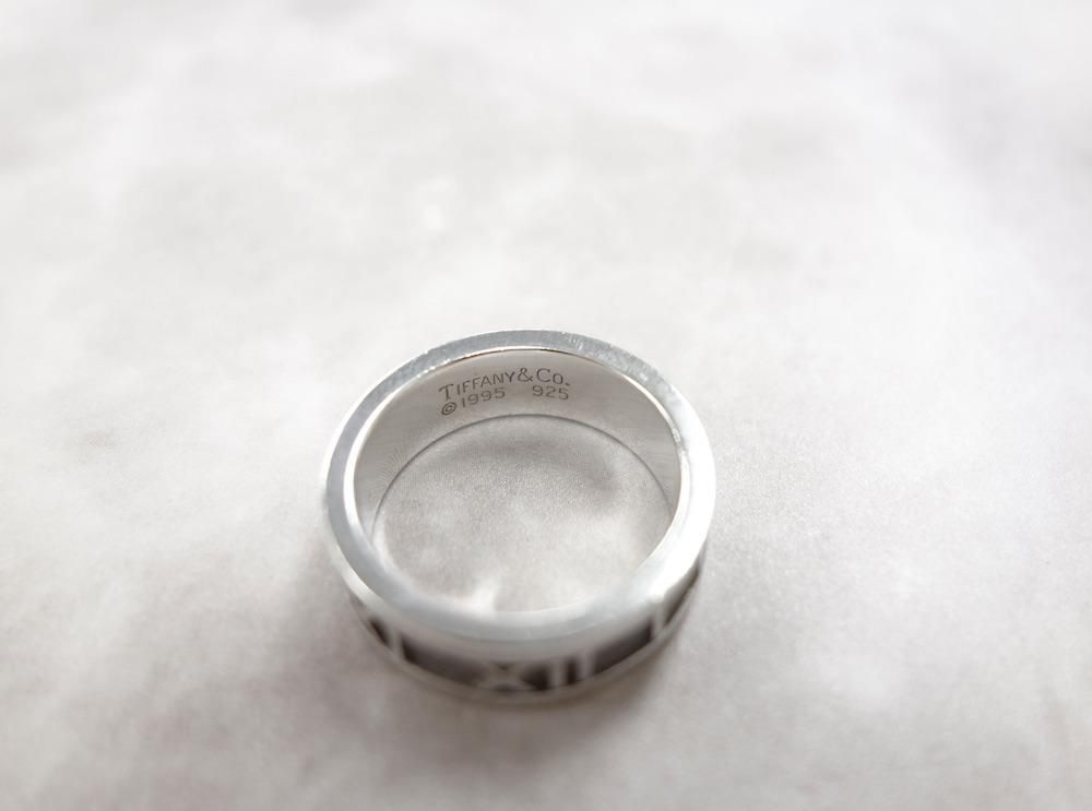 Tiffany & Co  ƥեˡ  ȥ饹 󥰡 silver925 11 #12 USED