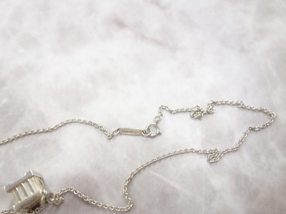 Tiffany & Co  ƥեˡ ȥ饹 ͥå쥹silver925  USED