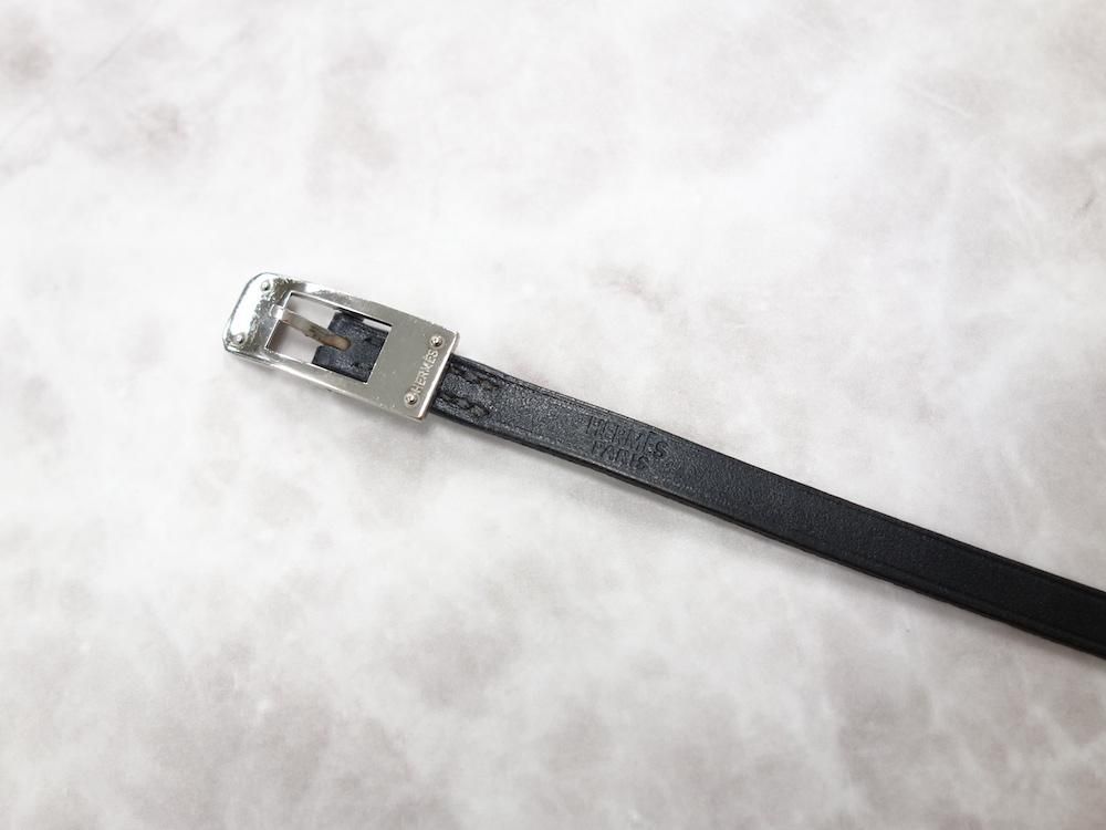 HERMES ᥹ ꡼ǥ   쥶֥쥹å black USED