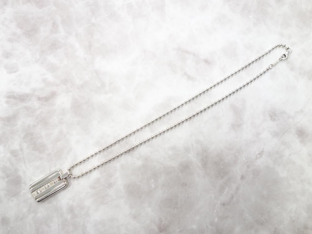 <img class='new_mark_img1' src='https://img.shop-pro.jp/img/new/icons15.gif' style='border:none;display:inline;margin:0px;padding:0px;width:auto;' />Tiffany & Co  ƥեˡ ȥ饹 ͥå쥹silver925  USED