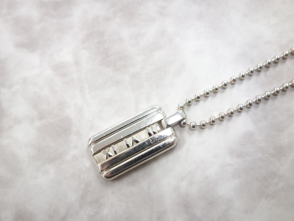 <img class='new_mark_img1' src='https://img.shop-pro.jp/img/new/icons15.gif' style='border:none;display:inline;margin:0px;padding:0px;width:auto;' />Tiffany & Co  ƥեˡ ȥ饹 ͥå쥹silver925  USED