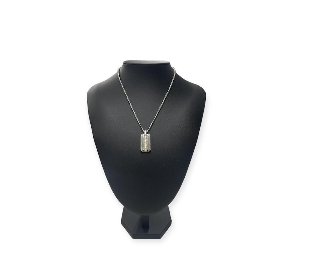 <img class='new_mark_img1' src='https://img.shop-pro.jp/img/new/icons15.gif' style='border:none;display:inline;margin:0px;padding:0px;width:auto;' />Tiffany & Co  ƥեˡ ȥ饹 ͥå쥹silver925  USED