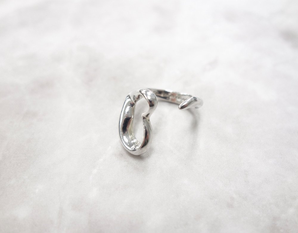 Tiffany & Co  ティファニー  オープンハート リング　指輪  silver925 12号 USED