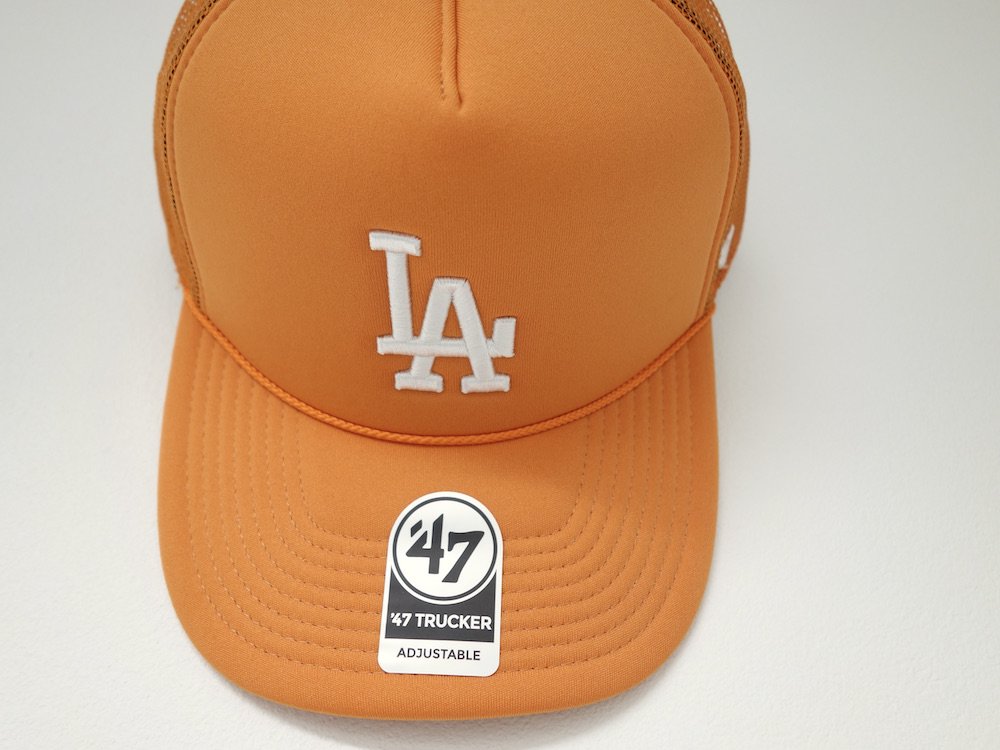海外限定　 ’47 Brand   Los Angeles Dodgers TRUCKER メッシュキャップ