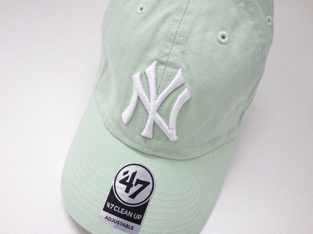 海外限定　 ’47 Brand X UO  New York Yankees  キャップ lime