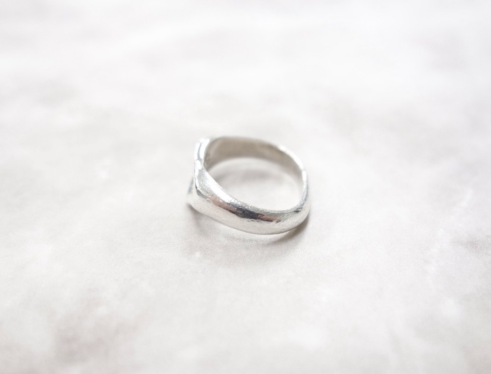 Tiffany & Co  ティファニー  オープンハート リング　指輪  silver925 9号 #1 USED