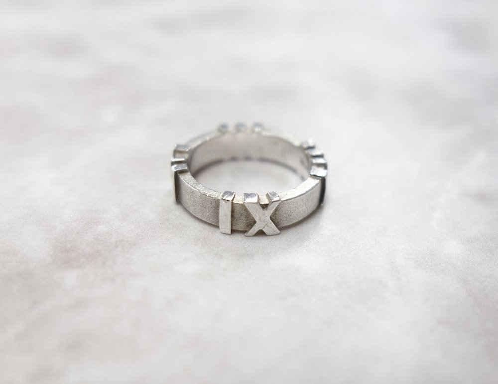 Tiffany & Co  ティファニー  アトラス リング　指輪 silver925 　7号 #34 USED