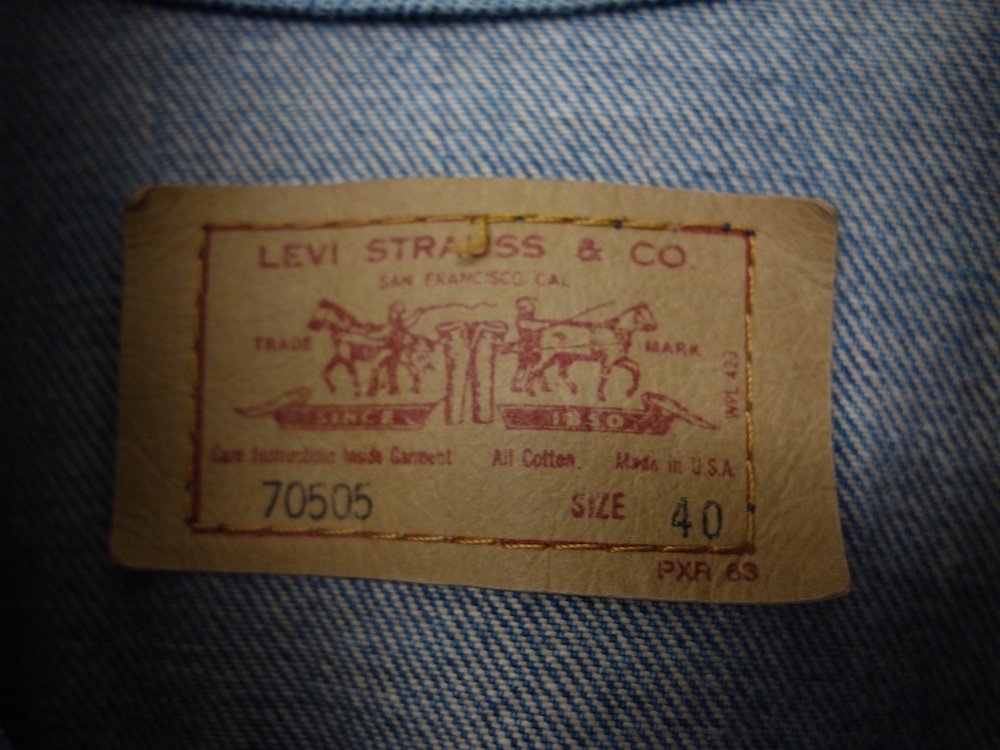 Vintage Levi's 70505 ǥ˥ॸ㥱å USA USED