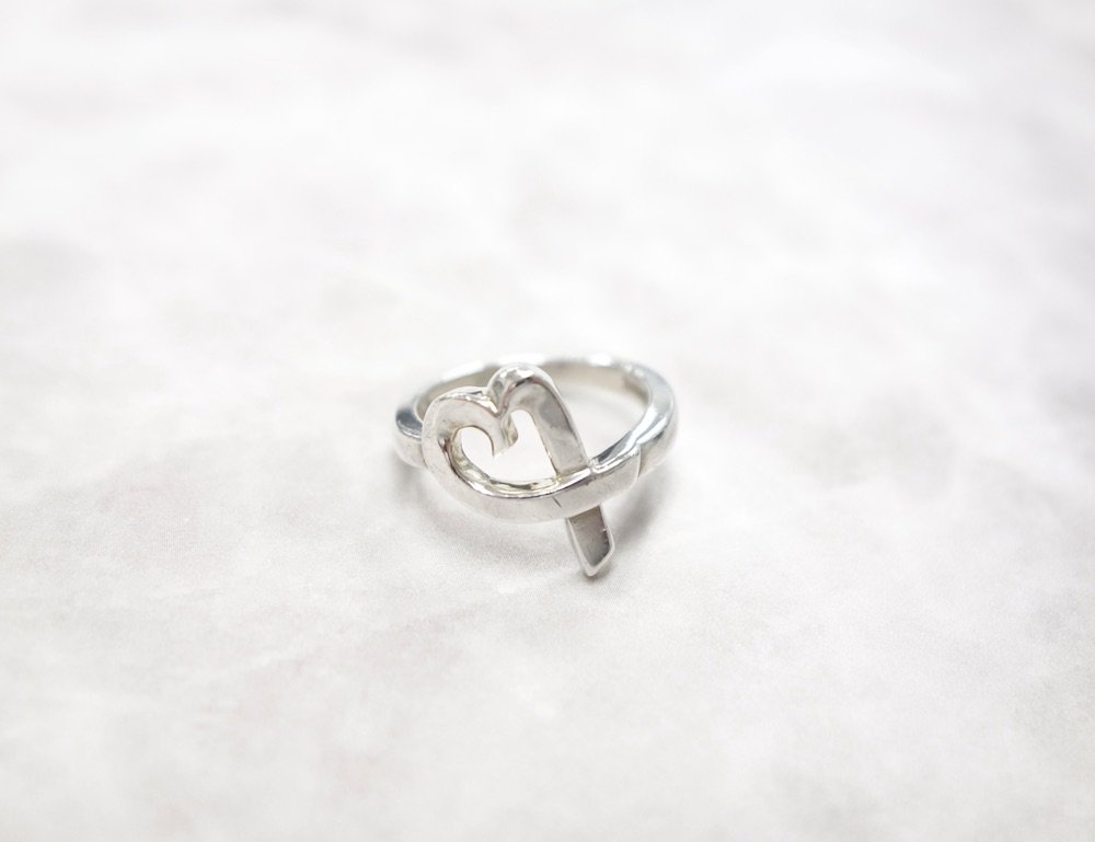 Tiffany u0026 Co ティファニー ラビングハート リング　指輪 silver925 9号 #1 USED - SOTA JAPAN ONLINE  SHOP